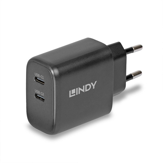 65W USB 2 x Type C GaN Charger 65W USB 2 x Type C GaN Charger