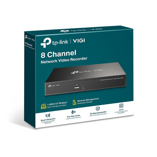 VIGI 8 Channel Network Video Recorder VIGI 8 Channel Network Video Recorder
