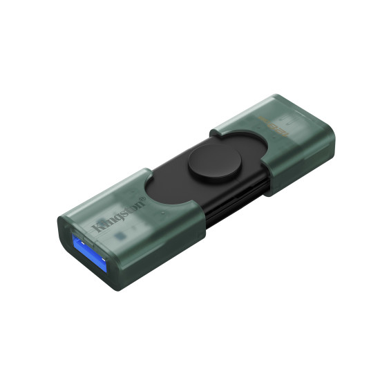 128GB USB-A + USB-C 3.2 Gen 1 DataTraveler DuoG2 128GB USB-A + USB-C 3.2 Gen 1 DataTraveler DuoG2