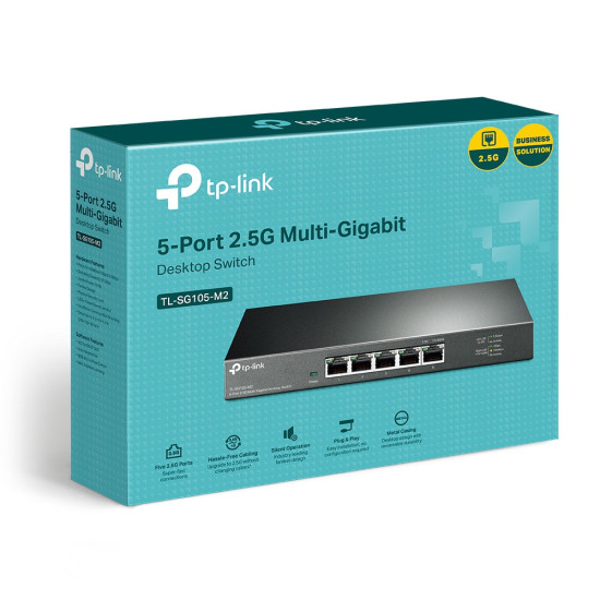 5-Port 2.5G Desktop Switch 5-Port 2.5G Desktop Switch
