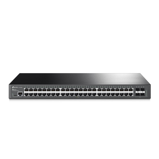 TP-Link JetStream 48-Port Gigabit L2 Managed Switch with 4 SFP Slots TP-Link JetStream 48-Port Gigabit L2 Managed Switch with 4 SFP Slots