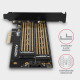 Axagon PCEM2-D interface cards/adapter Internal M.2, SATA Axagon PCEM2-D interface cards/adapter Internal M.2, SATA