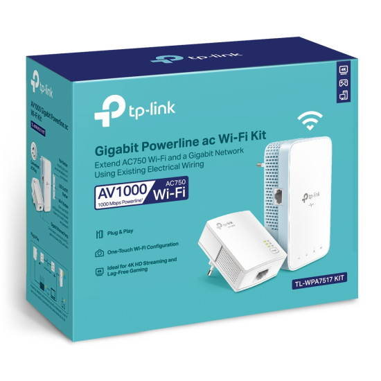 AV1000 Gigabit Powerline ac Wi-Fi Kit