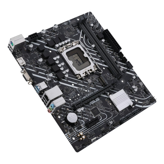 Mainboard|ASUS|Intel H610|LGA1700|MicroATX|Memory DDR4|Memory slots 2|1xPCI-Express 3.0 1x|1xPCI-Express 4.0 16x|1xM.2|1x15pin D-sub|1xHDMI|2xAudio-In|1xAudio-Out|4xUSB 2.0|2xUSB 3.2|1xPS/2|1xRJ45|PRIMEH610M-KD4 Mainboard|ASUS|Intel H610|LGA1700|MicroATX|Memory DDR4|Memory slots 2|1xPCI-Express 3.0 1x|1xPCI-Express 4.0 16x|1xM.2|1x15pin D-sub|1xHDMI|2xAudio-In|1xAudio-Out|4xUSB 2.0|2xUSB 3.2|1xPS/2|1xRJ45|PRIMEH610M-KD4