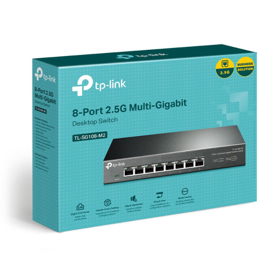 8-Port 2.5G Desktop Switch 8-Port 2.5G Desktop Switch