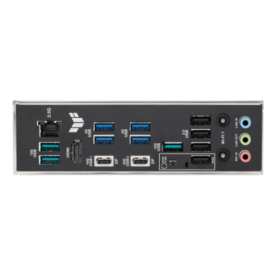 Mainboard|ASUS|AMD X870E|SAM5|ATX|Memory DDR5|Memory slots 4|1xPCI-Express 3.0 1x|1xPCI-Express 4.0 16x|1xPCI-Express 5.0 16x|4xM.2|1xHDMI|4xUSB 2.0|7xUSB 3.2|2xUSB-C|1xRJ45|3xAudio port|TUFGAMX870E-PLUSWIFI7 Mainboard|ASUS|AMD X870E|SAM5|ATX|Memory DDR5|Memory slots 4|1xPCI-Express 3.0 1x|1xPCI-Express 4.0 16x|1xPCI-Express 5.0 16x|4xM.2|1xHDMI|4xUSB 2.0|7xUSB 3.2|2xUSB-C|1xRJ45|3xAudio port|TUFGAMX870E-PLUSWIFI7