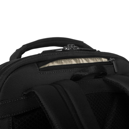 Targus HeritageLuxe backpack Travel backpack Black Polyester Targus HeritageLuxe backpack Travel backpack Black Polyester