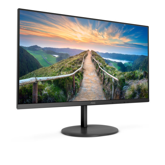 AOC V4 Q27V4EA LED display 68.6 cm (27") 2560 x 1440 pixels 2K Ultra HD Black AOC V4 Q27V4EA LED display 68.6 cm (27") 2560 x 1440 pixels 2K Ultra HD Black
