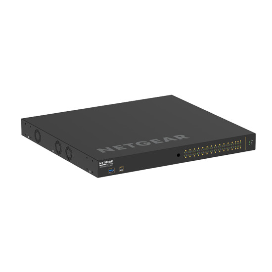 NETGEAR M4250-26G4XF-PoE+ Managed L2/L3 Gigabit Ethernet (10/100/1000) Power over Ethernet (PoE) 1U Black NETGEAR M4250-26G4XF-PoE+ Managed L2/L3 Gigabit Ethernet (10/100/1000) Power over Ethernet (PoE) 1U Black