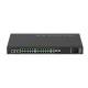 NETGEAR M4250-26G4XF-PoE+ Managed L2/L3 Gigabit Ethernet (10/100/1000) Power over Ethernet (PoE) 1U Black NETGEAR M4250-26G4XF-PoE+ Managed L2/L3 Gigabit Ethernet (10/100/1000) Power over Ethernet (PoE) 1U Black