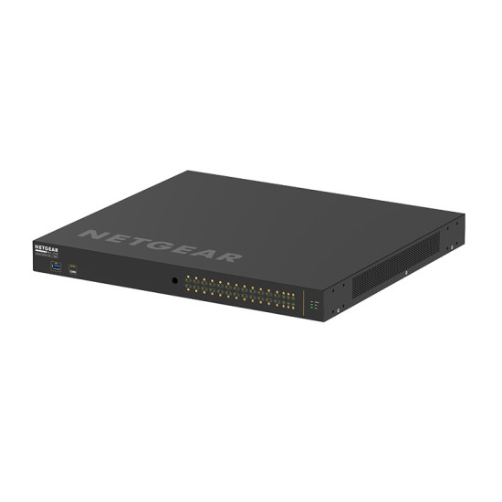 NETGEAR M4250-26G4XF-PoE+ Managed L2/L3 Gigabit Ethernet (10/100/1000) Power over Ethernet (PoE) 1U Black NETGEAR M4250-26G4XF-PoE+ Managed L2/L3 Gigabit Ethernet (10/100/1000) Power over Ethernet (PoE) 1U Black