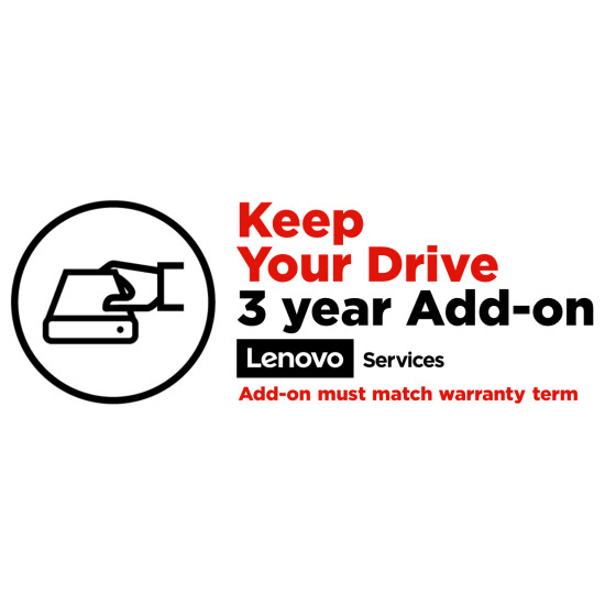 Lenovo 3Y Keep Your Drive 1 license(s) 3 year(s) Lenovo 3Y Keep Your Drive 1 license(s) 3 year(s)