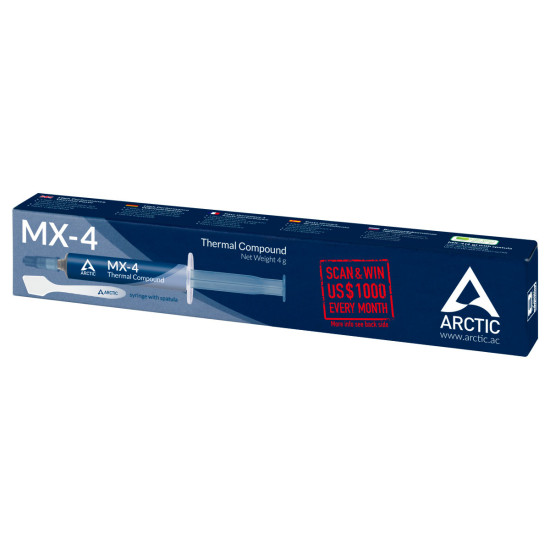 CPU COOLER ACC THERMAL PASTE/ACTCP00031B ARCTIC CPU COOLER ACC THERMAL PASTE/ACTCP00031B ARCTIC