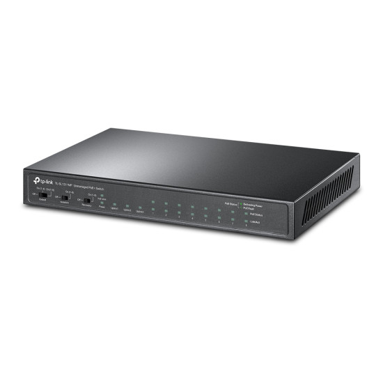 8-Port 10/100Mbps + 3-Port Gigabit Desktop Switch with 8-Port PoE+ 8-Port 10/100Mbps + 3-Port Gigabit Desktop Switch with 8-Port PoE+