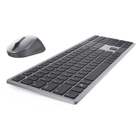 DELL KM7321W keyboard Mouse included Office RF Wireless + Bluetooth QWERTY US International Grey, Titanium DELL KM7321W keyboard Mouse included Office RF Wireless + Bluetooth QWERTY US International Grey, Titanium