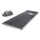 DELL KM7321W keyboard Mouse included Office RF Wireless + Bluetooth QWERTY US International Grey, Titanium DELL KM7321W keyboard Mouse included Office RF Wireless + Bluetooth QWERTY US International Grey, Titanium