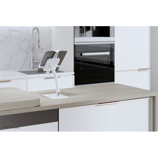 NEOMOUNTS BY NEWSTAR DS15-625WH1 TILT- & ROTATABLE COUNTERTOP TABLET HOLDER FOR 7,9-11" TABLETS - WHITE NEOMOUNTS BY NEWSTAR DS15-625WH1 TILT- & ROTATABLE COUNTERTOP TABLET HOLDER FOR 7,9-11" TABLETS - WHITE