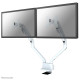 Neomounts FPMA-D750DWHITE2 Monitor arm 10-32" - gas spring - Topfix - 180°-stop Neomounts FPMA-D750DWHITE2 Monitor arm 10-32" - gas spring - Topfix - 180°-stop