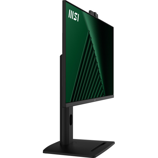 MSI Pro MP275QPDG 27 Inch Monitor, QHD (2560 x 1440), 100Hz, IPS, 1ms, 2x HDMI 2.0b, 1x DP 1.2a input, 1x DP 1.2a output, 1x Type-C (DP alt.) w/ 98W PD, 1x LAN, 4xUSB 5Gbps Type-A, 1x USB 5Gbps Type-B, Built-in Speakers, Webcam, Daisy Chain, HDR Ready, An MSI Pro MP275QPDG 27 Inch Monitor, QHD (2560 x 1440), 100Hz, IPS, 1ms, 2x HDMI 2.0b, 1x DP 1.2a input, 1x DP 1.2a output, 1x Type-C (DP alt.) w/ 98W PD, 1x LAN, 4xUSB 5Gbps Type-A, 1x USB 5Gbps Type-B, Built-in Speakers, Webcam, Daisy Chain, HDR Ready, An