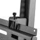 NEWSTAR FLAT SCREEN WALL MOUNT FOR MENU BOARD - 2 SCREENS - PORTRAIT 40-50" BLACK