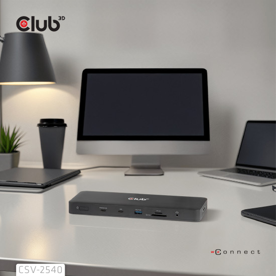14-1 USB-C® Quad Display Docking Station 14-1 USB-C® Quad Display Docking Station