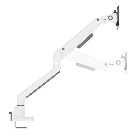 Neomounts DS70-250WH1 Monitor arm 17-35" - gas spring - Topfix - 180°-stop Neomounts DS70-250WH1 Monitor arm 17-35" - gas spring - Topfix - 180°-stop