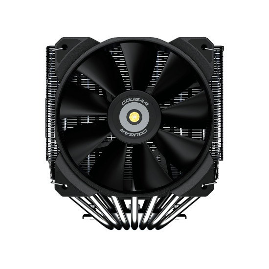 COUGAR Gaming CGR-FZA135 Processor Air cooler 12 cm Black 1 pc(s) COUGAR Gaming CGR-FZA135 Processor Air cooler 12 cm Black 1 pc(s)