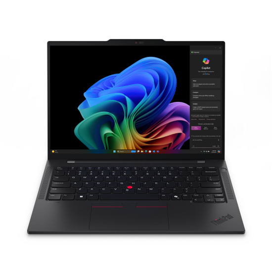 Lenovo ThinkPad T14s Gen 6 (Snapdragon) Copilot+ PC Qualcomm Snapdragon X1E-78-100 Laptop 35.6 cm (14") WUXGA 32 GB LPDDR5x-SDRAM 1 TB SSD Wi-Fi 7 (802.11be) Windows 11 Pro Nordic Black Lenovo ThinkPad T14s Gen 6 (Snapdragon) Copilot+ PC Qualcomm Snapdragon X1E-78-100 Laptop 35.6 cm (14") WUXGA 32 GB LPDDR5x-SDRAM 1 TB SSD Wi-Fi 7 (802.11be) Windows 11 Pro Nordic Black