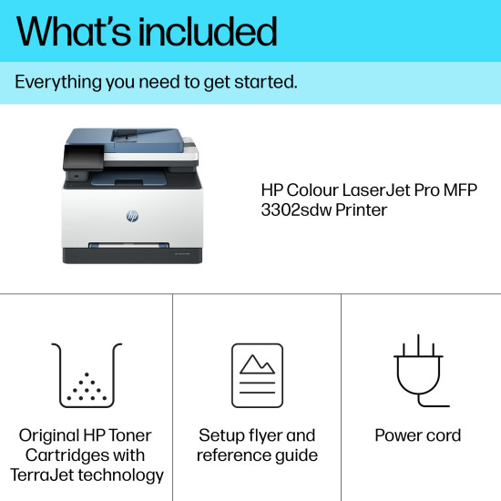 Color LaserJet Pro MFP 3302sdw