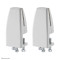 Neomounts NS-CLMP25WHITE Desk clamp set (2 pcs) - max 5 kg