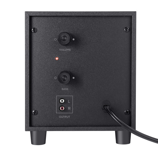 Trust Avora 2.1 speaker set 9 W PC Black 2.1 channels 2-way Trust Avora 2.1 speaker set 9 W PC Black 2.1 channels 2-way