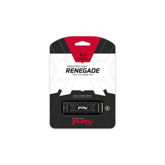 Kingston Technology 4000G FURY RENEGADE M.2 2280 NVMe SSD Kingston Technology 4000G FURY RENEGADE M.2 2280 NVMe SSD