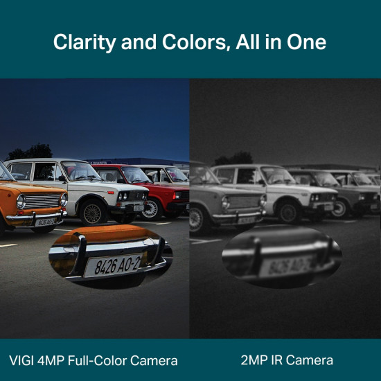 TP-Link VIGI 4MP Full-Color Dome Network Camera TP-Link VIGI 4MP Full-Color Dome Network Camera