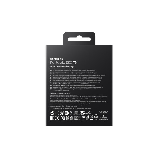 Samsung MU-PG2T0B 2 TB USB Type-C 3.2 Gen 2 (3.1 Gen 2) Black Samsung MU-PG2T0B 2 TB USB Type-C 3.2 Gen 2 (3.1 Gen 2) Black