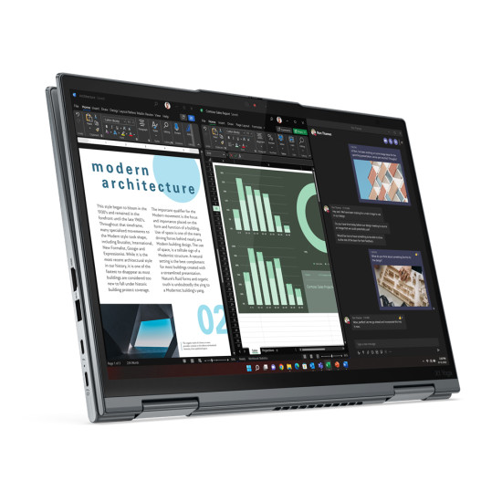 Lenovo ThinkPad X1 Yoga Intel® Core™ i7 i7-1355U Hybrid (2-in-1) 35.6 cm (14") Touchscreen WUXGA 16 GB LPDDR5-SDRAM 512 GB SSD Wi-Fi 6E (802.11ax) Windows 11 Pro Grey Lenovo ThinkPad X1 Yoga Intel® Core™ i7 i7-1355U Hybrid (2-in-1) 35.6 cm (14") Touchscreen WUXGA 16 GB LPDDR5-SDRAM 512 GB SSD Wi-Fi 6E (802.11ax) Windows 11 Pro Grey