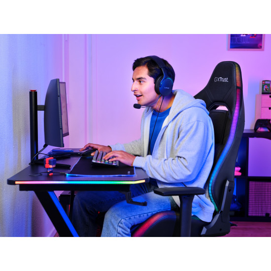 Trust GXT 719 Ruya PC gaming chair Padded seat Black Trust GXT 719 Ruya PC gaming chair Padded seat Black