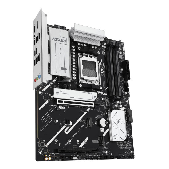 Mainboard|ASUS|AMD B850|SAM5|ATX|Memory DDR5|Memory slots 4|1xPCI-Express 4.0 16x|1xPCI-Express 5.0 16x|3xM.2|1xHDMI|1xDisplayPort|2xUSB 2.0|5xUSB 3.2|1xUSB-C|1xRJ45|3xAudio port|PRIMEB850-PLUS Mainboard|ASUS|AMD B850|SAM5|ATX|Memory DDR5|Memory slots 4|1xPCI-Express 4.0 16x|1xPCI-Express 5.0 16x|3xM.2|1xHDMI|1xDisplayPort|2xUSB 2.0|5xUSB 3.2|1xUSB-C|1xRJ45|3xAudio port|PRIMEB850-PLUS