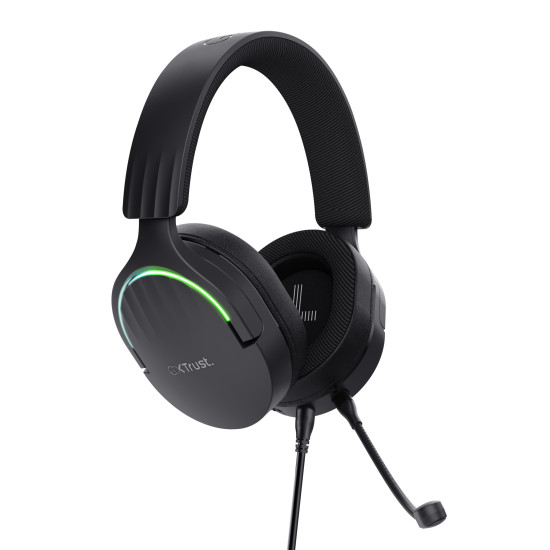 Trust GXT 490 FAYZO over-ear 7.1 USB-gamingheadset. Trust GXT 490 FAYZO over-ear 7.1 USB-gamingheadset.