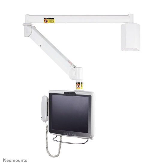 Neomounts FPMA-HAW100 Medical monitor arm wall 10-24" - h 0-170 cm - gas spring Neomounts FPMA-HAW100 Medical monitor arm wall 10-24" - h 0-170 cm - gas spring