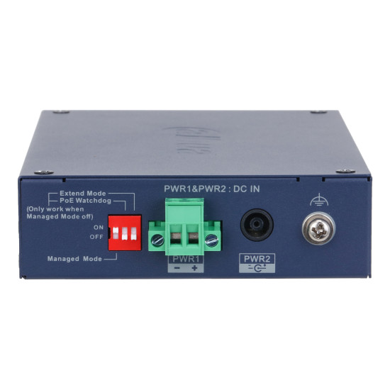 6-Port Cloud Managed Hardened Switch with 4-Port PoE