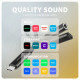 Axagon ADA-HCPD audio cable 0.1 m USB-C, 3.5 mm USB-C Black Axagon ADA-HCPD audio cable 0.1 m USB-C, 3.5 mm USB-C Black