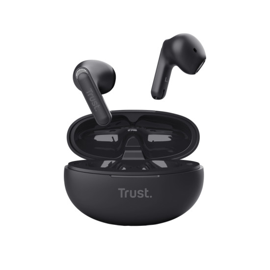 Trust Yavi Headset True Wireless Stereo (TWS) In-ear Calls/Music USB Type-C Bluetooth Black Trust Yavi Headset True Wireless Stereo (TWS) In-ear Calls/Music USB Type-C Bluetooth Black