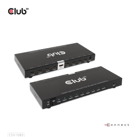 1 to 8 HDMI™ Splitter Full 3D and 4K60Hz(600MHz) 1 to 8 HDMI™ Splitter Full 3D and 4K60Hz(600MHz)