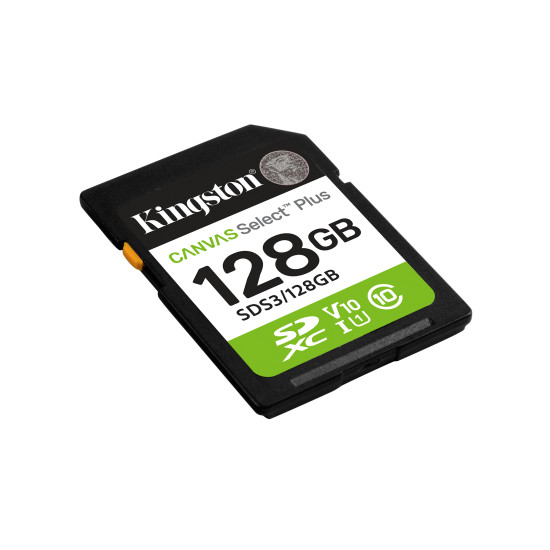 128GB SDXC Canvas Select Plus Gen3 150MB/s C10 UHS-I U1 V10 128GB SDXC Canvas Select Plus Gen3 150MB/s C10 UHS-I U1 V10