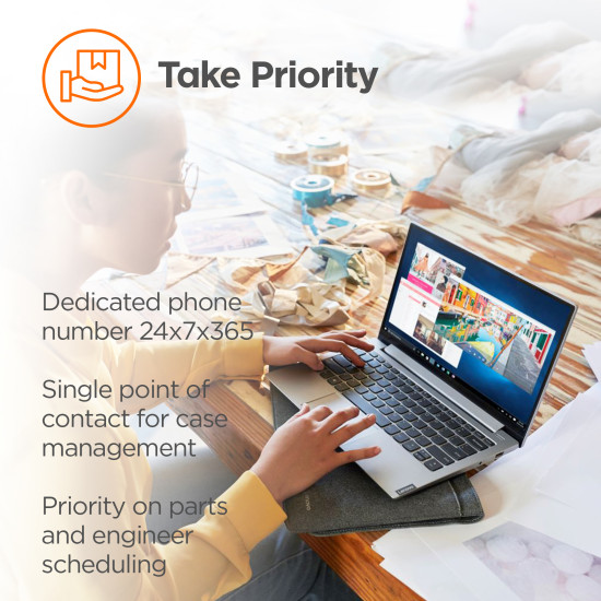 Premier Support - Extended service agreement - parts and labour - 4 years - on-site - response time: NBD - for ThinkCentre M90a Gen 2, ThinkStation P300, P310, P320, P330, P330 Gen 2