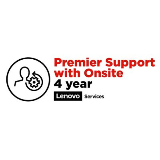 Premier Support - Extended service agreement - parts and labour - 4 years - on-site - response time: NBD - for ThinkCentre M90a Gen 2, ThinkStation P300, P310, P320, P330, P330 Gen 2
