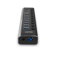 10 Port USB 3.0 Hub with On/Off Switches