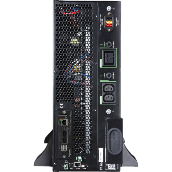APC Smart-UPS On-Line, 5kVA/5kW, Rack/Tower, 230V, 2x IEC C13+1x IEC C19+Hard wire 3-wire (H+N+E) outlets, Network Card, W/O rail kit APC Smart-UPS On-Line, 5kVA/5kW, Rack/Tower, 230V, 2x IEC C13+1x IEC C19+Hard wire 3-wire (H+N+E) outlets, Network Card, W/O rail kit