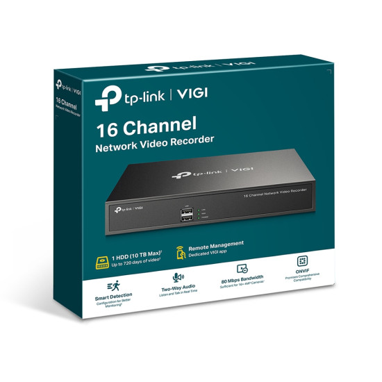 VIGI 16 Channel Network Video Recorder VIGI 16 Channel Network Video Recorder