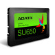 SSD|ADATA|SU650|1TB|SATA 3.0|Write speed 450 MBytes/sec|Read speed 520 MBytes/sec|2,5"|TBW 600 TB|MTBF 2000000 hours|ASU650SS-1TT-R SSD|ADATA|SU650|1TB|SATA 3.0|Write speed 450 MBytes/sec|Read speed 520 MBytes/sec|2,5"|TBW 600 TB|MTBF 2000000 hours|ASU650SS-1TT-R